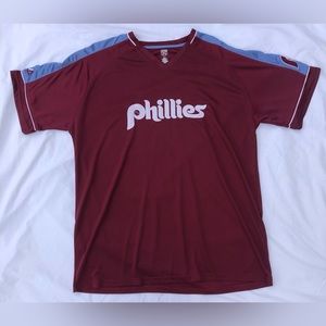 Philadelphia Phillies x Cooperstown Collection Maroon Jersey XXL